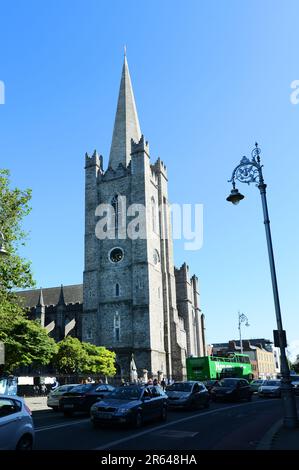 St Patrick's Cathedral in Dublin, Ireland. Stock Photo