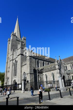 St Patrick's Cathedral in Dublin, Ireland. Stock Photo