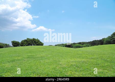 Tsujido Seaside Park Stock Photo