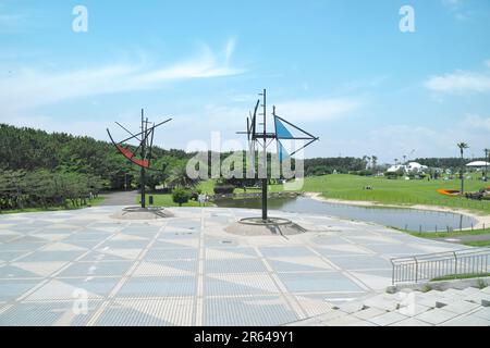 Tsujido Seaside Park Stock Photo