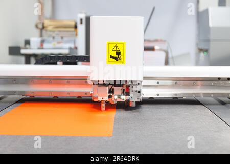 Laser Material cutting machine . High quality photo Stock Photo