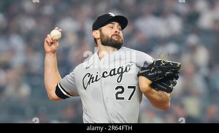 This is a 2023 photo of Lucas Giolito of the Chicago White Sox baseball  team. This image reflects the Chicago White Sox active roster as of  Wednesday, Feb. 23, 2023, when this