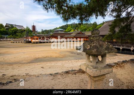 Itsukushima shrine Stock Photo