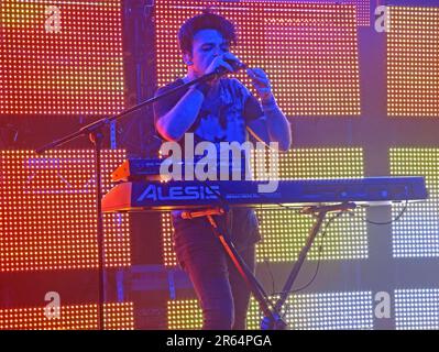 Gary Numan, Splinter Tour UK Leg gig, performing at the Manchester Academy 20131114, Oxford Road, England, UK, M13 9PR Stock Photo
