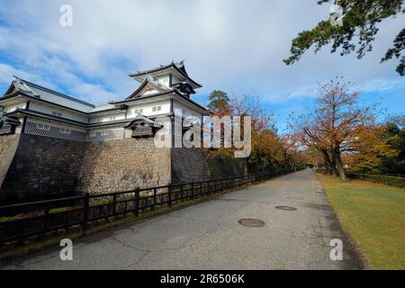 Kanazawa Castle Hishi Tower Stock Photo