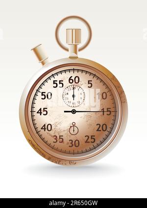 Retro speed meter. vector illustration Stock Vector Image & Art - Alamy