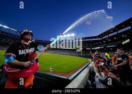 Orioles to fill position for official Bird Bath Performer after splash zone  success