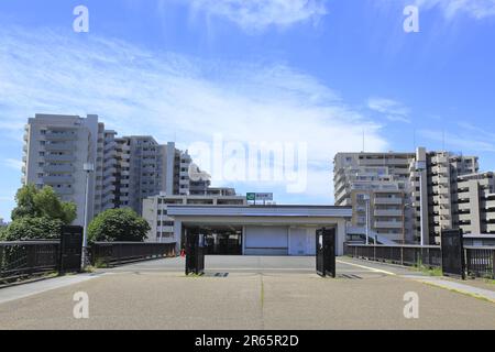 Nishi-Tachikawa Station Stock Photo