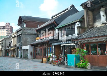 Kawagoe Taisho Roman Dream Street Stock Photo