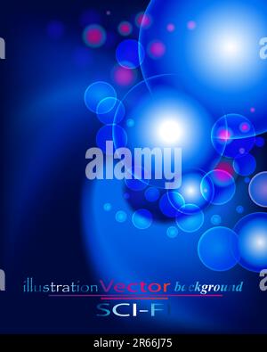 abstract background colorful lights. EPS10 Vector.  Illustration for your design. Stock Vector
