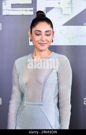 Madrid. Spain. 20230607, Golshifteh Farahani attends 'Tyler Rake 2
