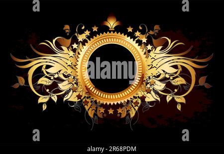 ornamental shield,  this illustration may be useful as designer work Stock Vector