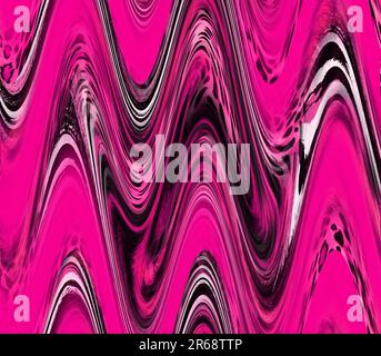 abstract peacock colored geometric pattern,Colorful wavy striped pattern for textile and design,Abstract fractal illustration for creative design Stock Photo