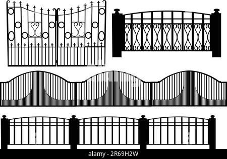 gate 2 - vector Stock Vector