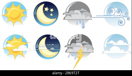 weather design elements for various usages Stock Vector Image & Art - Alamy