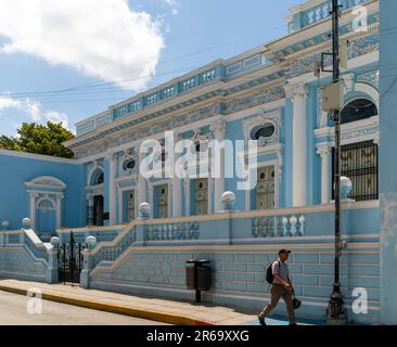 Casa de la Cultura Juridicia, House of Culture and Justice, Merida, Yucatan State, Mexico Stock Photo