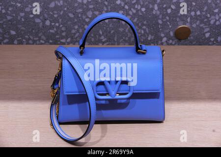 VALENTINO BAGS FOR WOMEN INSIDE THE FASHION STORE Stock Photo - Alamy