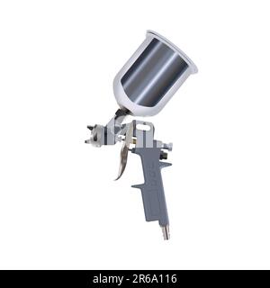 Spray gun isolated on a white backgraund Stock Vector