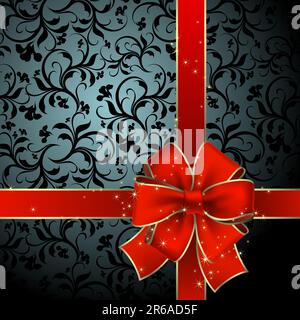 celebrate bow background, this illustration may be useful as designer work Stock Vector
