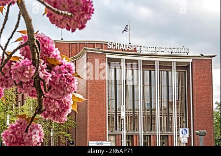 Bochum (Nordrhein-Westfalen, Deutschland): Schauspielhaus, theatre Stock Photo