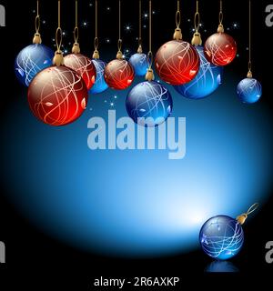 christmas background,  this  illustration may be useful as designer work Stock Vector