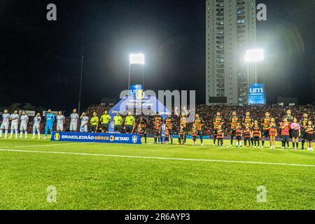 Recife, Brazil. 07th June, 2023. bids of Jogos Sport x Avai