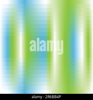 abstract background in green white and blue Stock Vector