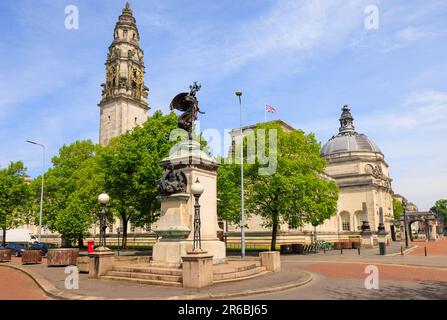 Cathays Park, Cardiff Stock Photo