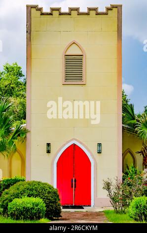 Oasis House of Prayer is pictured, June 5, 2023, in Gulfport, Mississippi. The non-denominational church also serves as a wedding chapel. Stock Photo