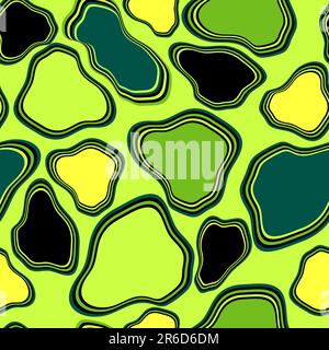 Seamless structure from shapeless spots (vector) Stock Vector