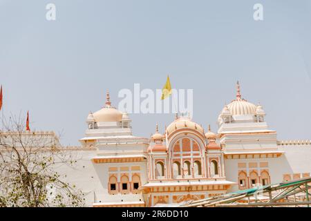 The majestic Orchha Fort, in the state of Madhya Pradesh in India Stock Photo