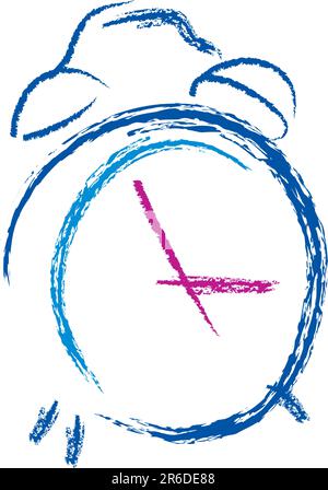 Vector alarm clock Stock Vector