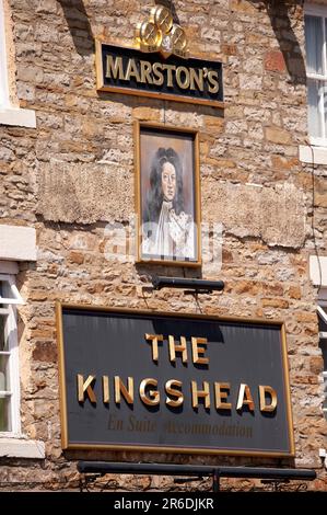 The Kings head public house, Allendale, Northumberland Stock Photo - Alamy