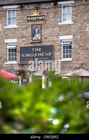 The Kings head public house, Allendale, Northumberland Stock Photo - Alamy