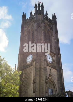 Manchester Cathedral Stock Photo