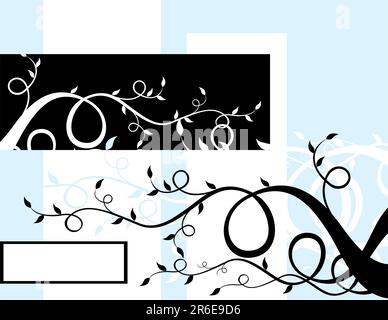 plants ilustration Stock Vector