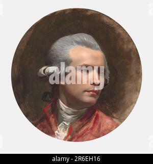 John Singleton Copley Self-Portrait. oil on canvas. Date: c. 1780-84. Museum: NATIONAL PORTRAIT GALLERY. Stock Photo