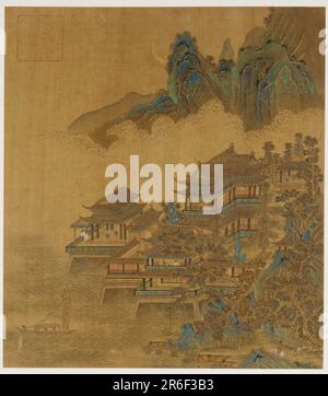 Landscape. Date: 17th century. ink on paper. Origin: Japan. Period: Edo  period. Museum: Freer Gallery of Art and Arthur M. Sackler Gallery Stock  Photo - Alamy