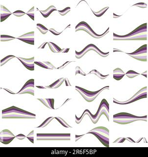 Elements for your design, abstract waves Stock Vector