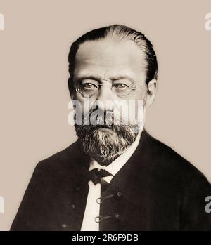 Bedřich Smetana,  1824 – 1884, Czech composer, digital edited according to a photograph Stock Photo