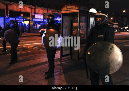 Scenes from Camden during the London riots after the police killing of ...