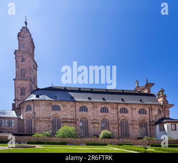 The Jesuit church in the old town of Heidelberg. Baden Wuerttemberg, Germany, Europe Stock Photo