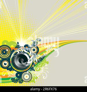 vector background for flyers and more Stock Vector