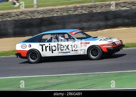 Adam Brindle, Rover SD1, HRDC ‘Gerry Marshall’ Trophy Series, over 30 cars on the grid for a forty five minute two driver race featuring pre-1980’s To Stock Photo