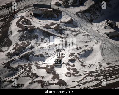 Zugspitze Top of Germany high mountain photo from Germany. Stock Photo