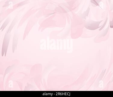Abstract flowers background with place for your text Stock Vector