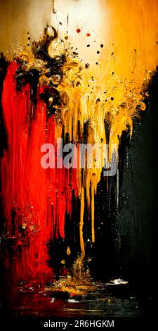 Abstract fiery background of red, yellow and orange flames of a bonfire ...
