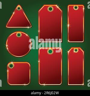 tags,  this  illustration may be useful  as designer work Stock Vector