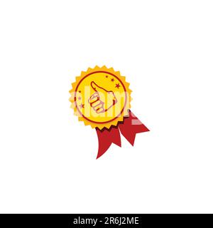 Good Special icon Vector. Thumb Logo Design Stock Vector
