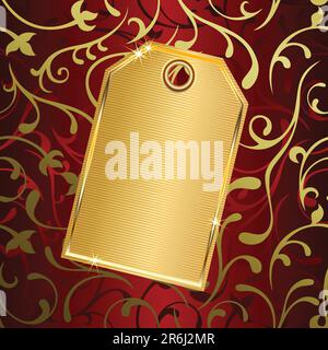 tag,  this  illustration may be useful  as designer work Stock Vector